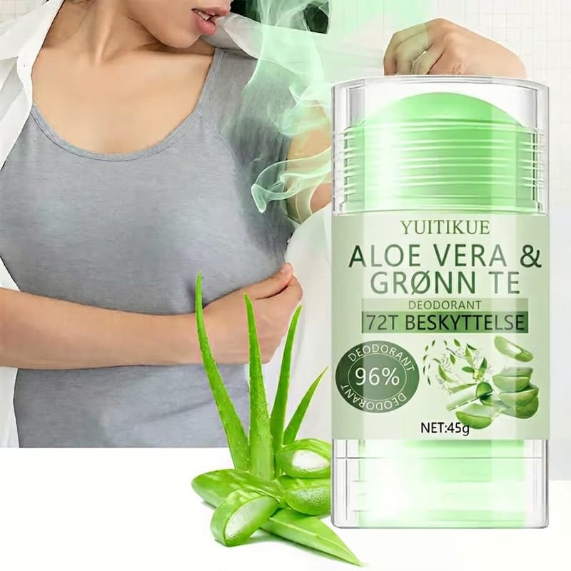 Naturlig deodorant med aloe vera og grønn te