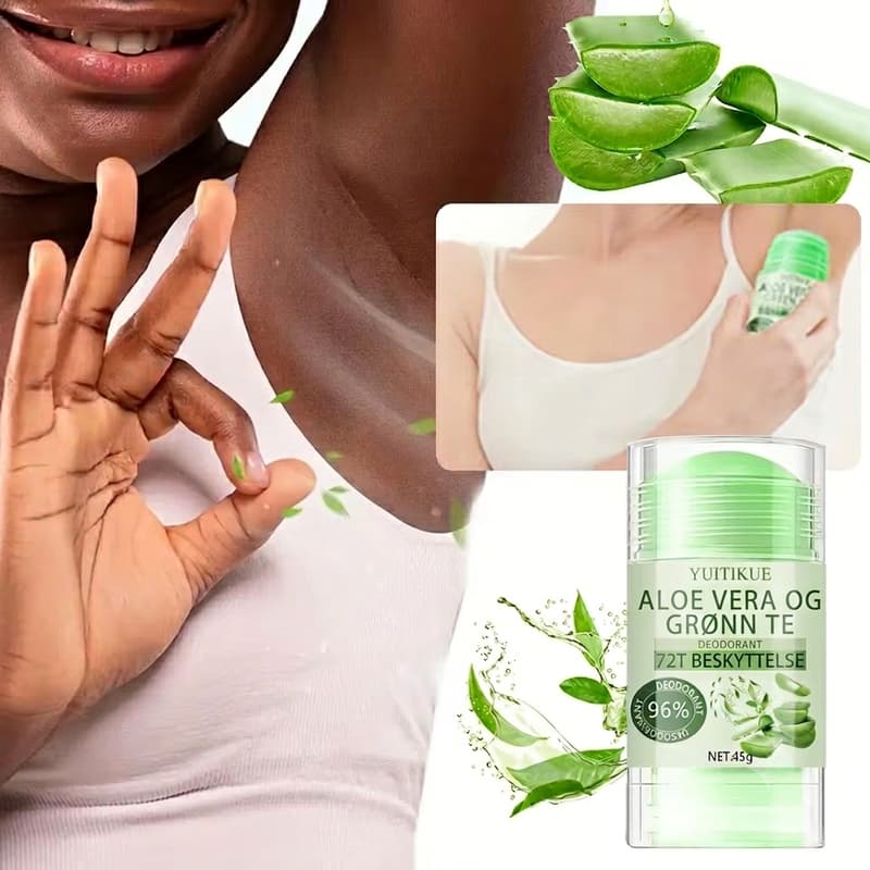 Naturlig deodorant med aloe vera og grønn te